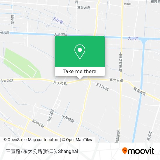三宣路/东大公路(路口) map