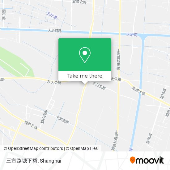 三宣路塘下桥 map