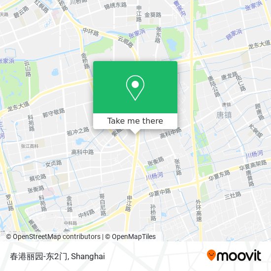 春港丽园-东2门 map