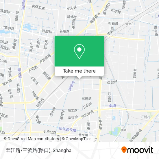 茸江路/三浜路(路口) map