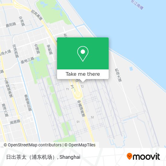 日出茶太（浦东机场） map