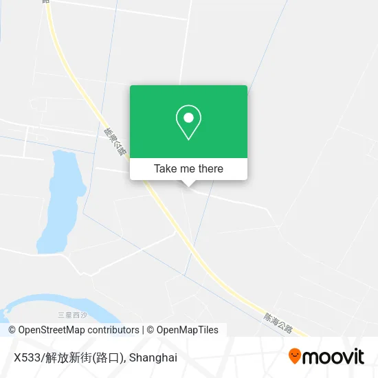 X533/解放新街(路口) map
