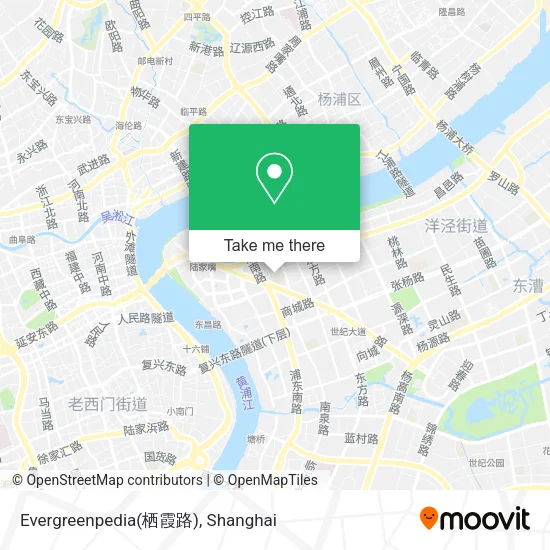Evergreenpedia(栖霞路) map