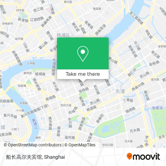 船长高尔夫宾馆 map