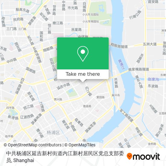 中共杨浦区延吉新村街道内江新村居民区党总支部委员 map