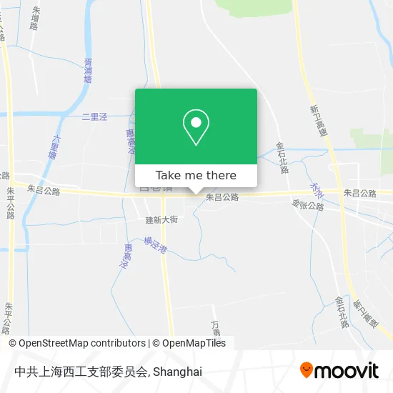 中共上海西工支部委员会 map