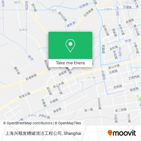 上海兴顺发槽罐清洁工程公司 map