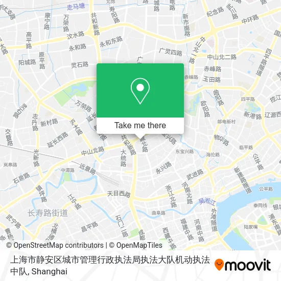 上海市静安区城市管理行政执法局执法大队机动执法中队 map