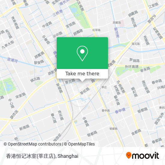 香港恒记冰室(莘庄店) map