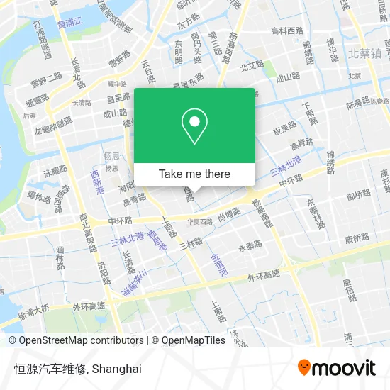 恒源汽车维修 map