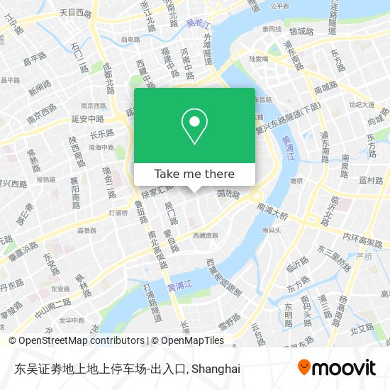 东吴证劵地上地上停车场-出入口 map