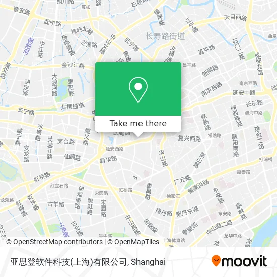 亚思登软件科技(上海)有限公司 map