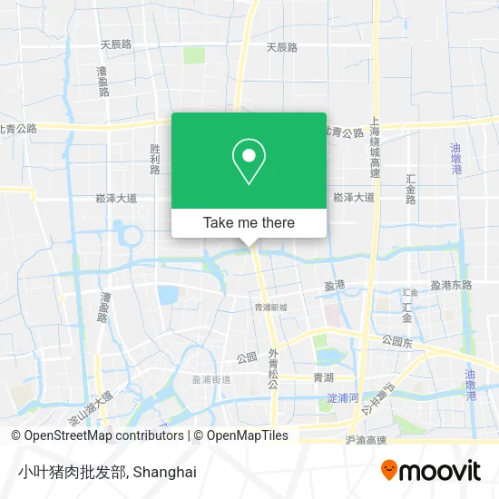 小叶猪肉批发部 map