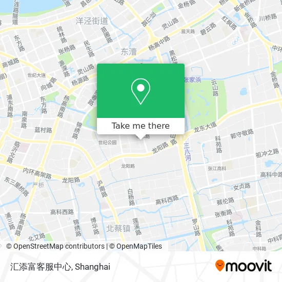 汇添富客服中心 map