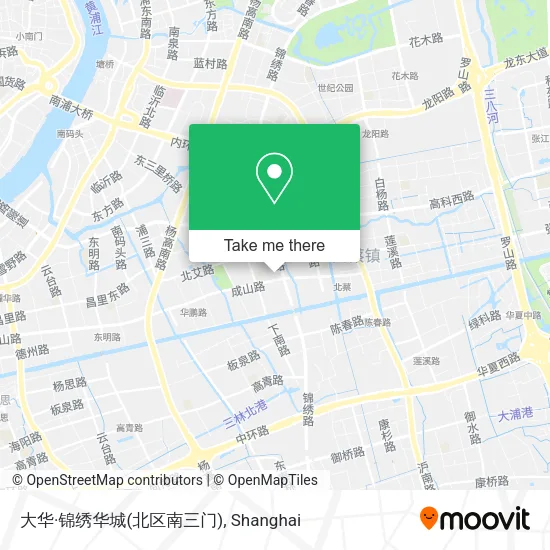 大华·锦绣华城(北区南三门) map