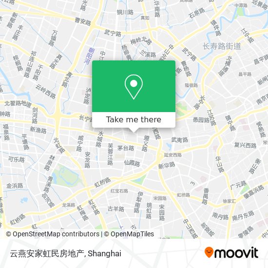 云燕安家虹民房地产 map