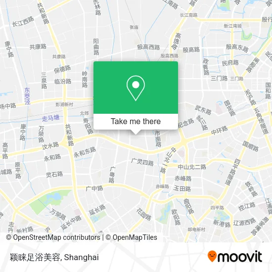 颖睐足浴美容 map