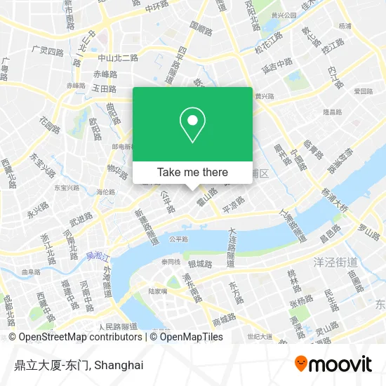 鼎立大厦-东门 map