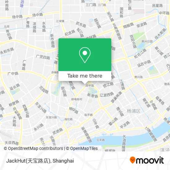 JackHut(天宝路店) map