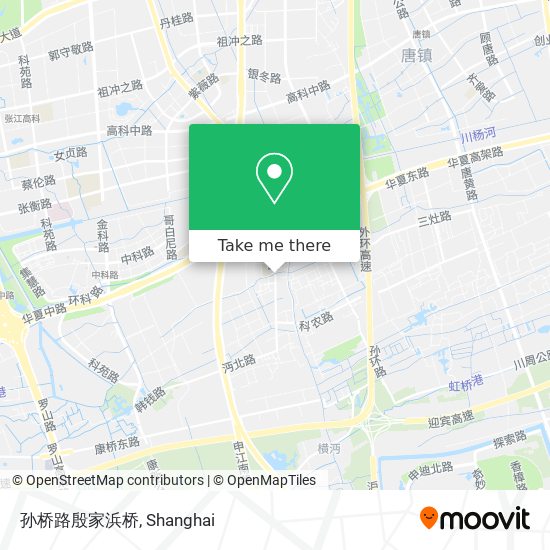 孙桥路殷家浜桥 map