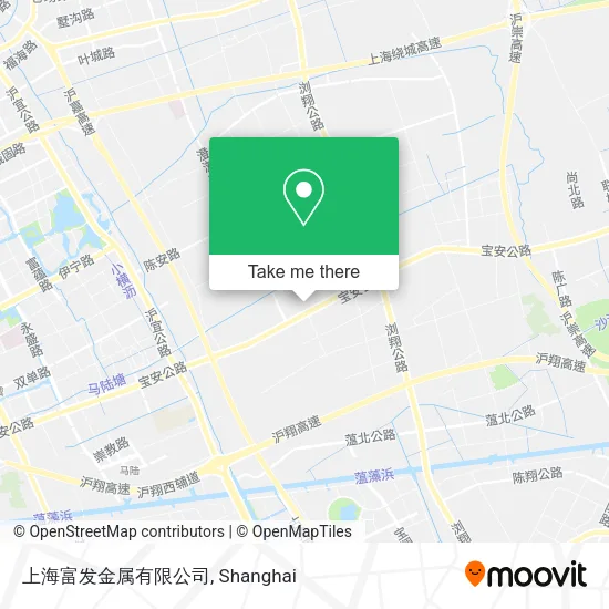 上海富发金属有限公司 map