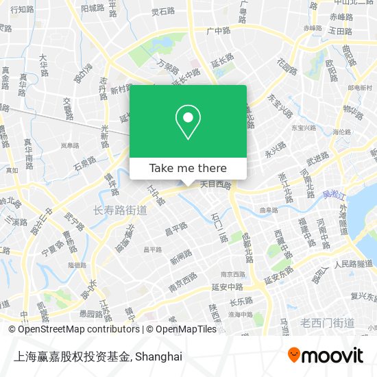 上海赢嘉股权投资基金 map