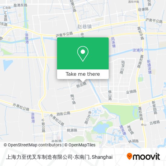 上海力至优叉车制造有限公司-东南门 map