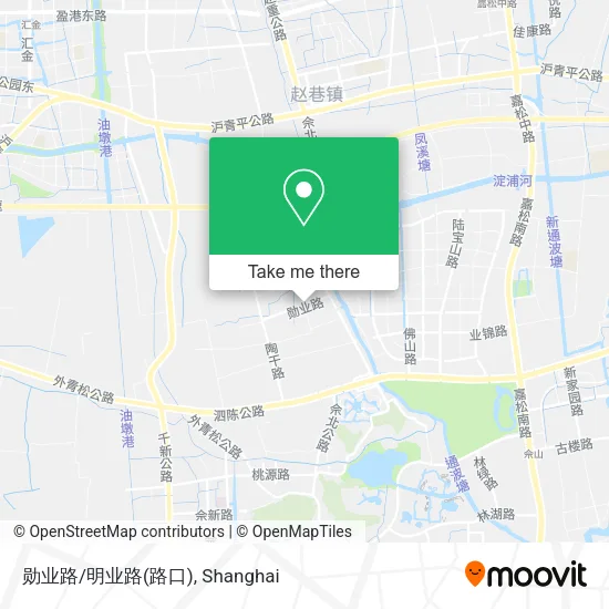 勋业路/明业路(路口) map