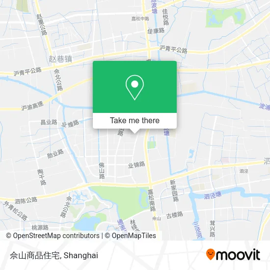 佘山商品住宅 map