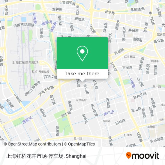 上海虹桥花卉市场-停车场 map