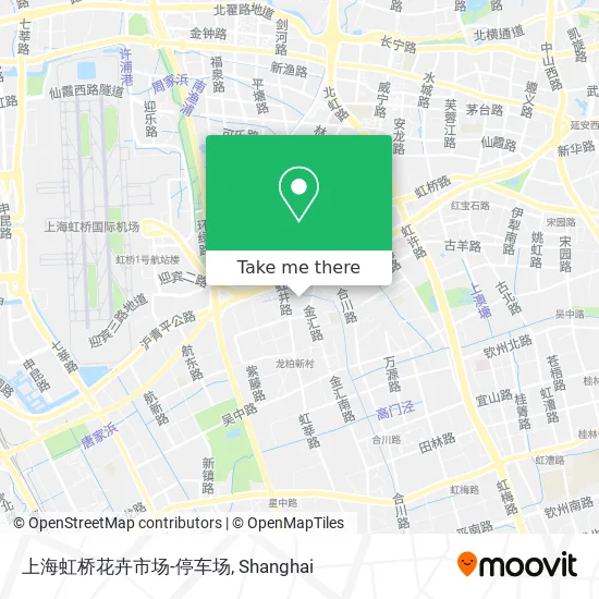上海虹桥花卉市场-停车场 map