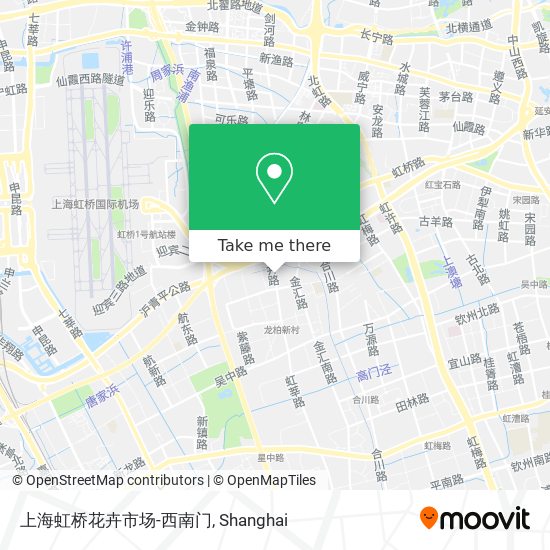 上海虹桥花卉市场-西南门 map