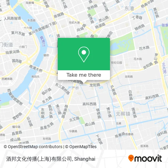 酒邦文化传播(上海)有限公司 map