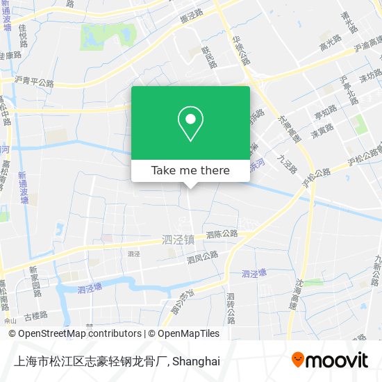 上海市松江区志豪轻钢龙骨厂 map