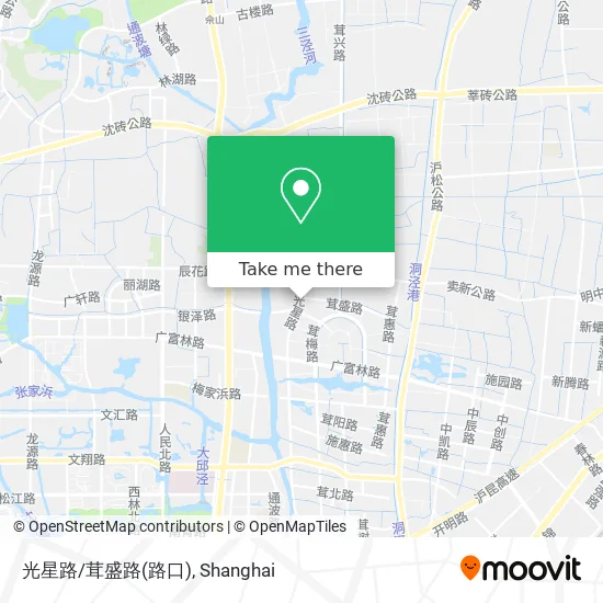 光星路/茸盛路(路口) map