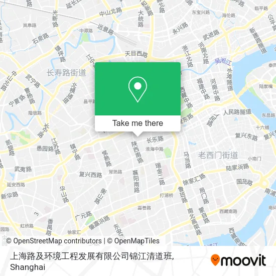 上海路及环境工程发展有限公司锦江清道班 map