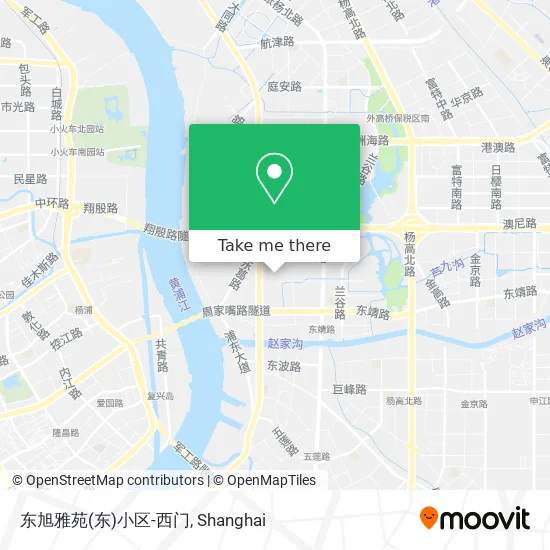 东旭雅苑(东)小区-西门 map