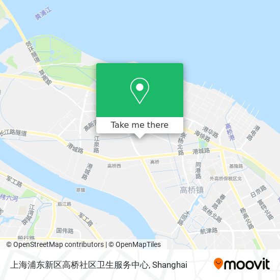 上海浦东新区高桥社区卫生服务中心 map