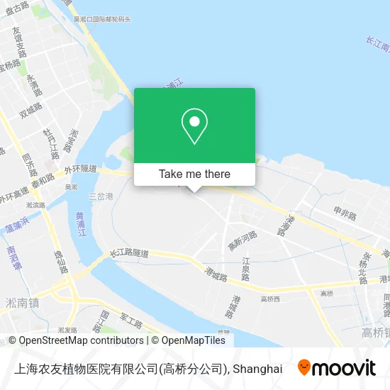 上海农友植物医院有限公司(高桥分公司) map