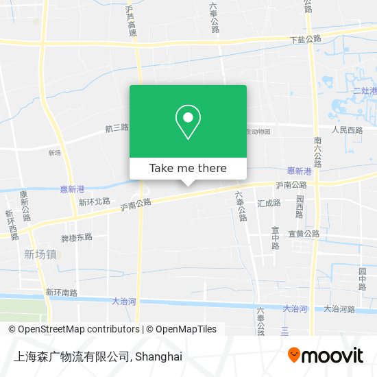 上海森广物流有限公司 map