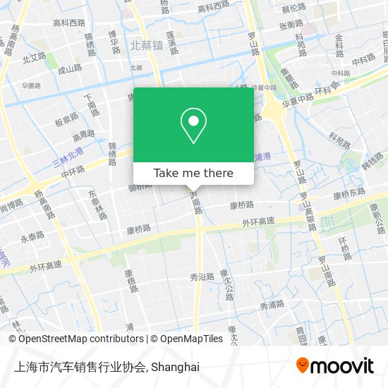 上海市汽车销售行业协会 map