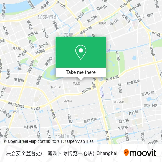 展会安全监督处(上海新国际博览中心店) map