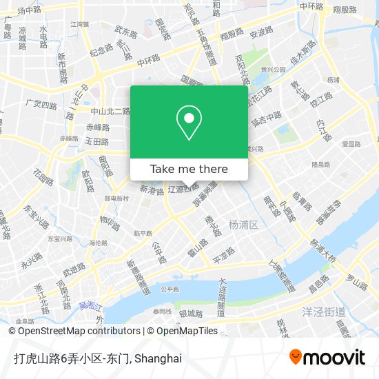 打虎山路6弄小区-东门 map