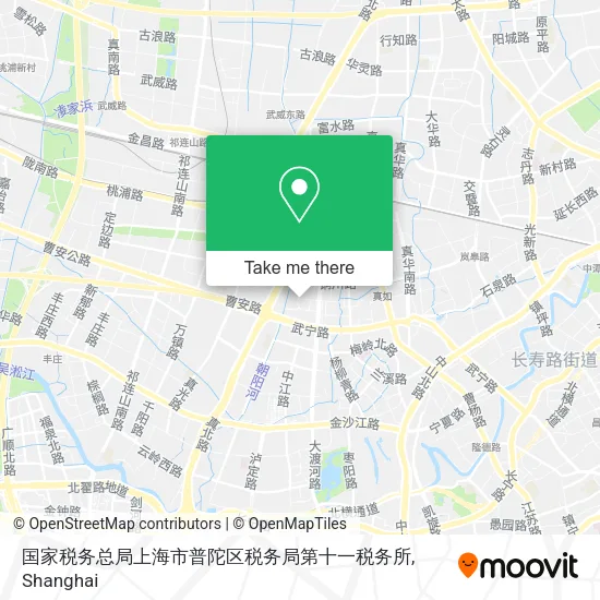 国家税务总局上海市普陀区税务局第十一税务所 map