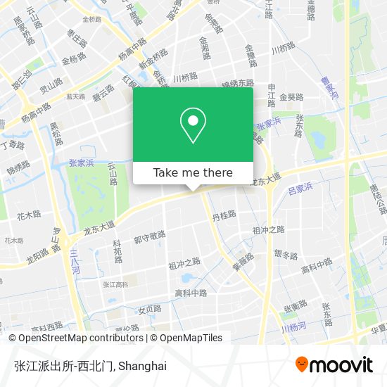 张江派出所-西北门 map
