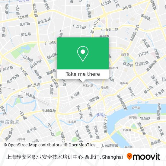 上海静安区职业安全技术培训中心-西北门 map