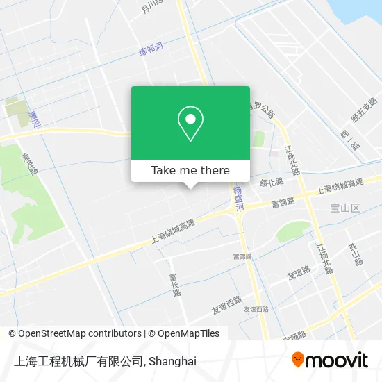 上海工程机械厂有限公司 map