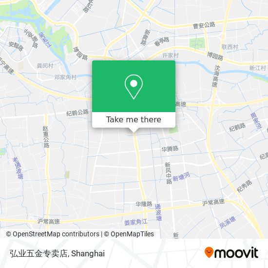 弘业五金专卖店 map
