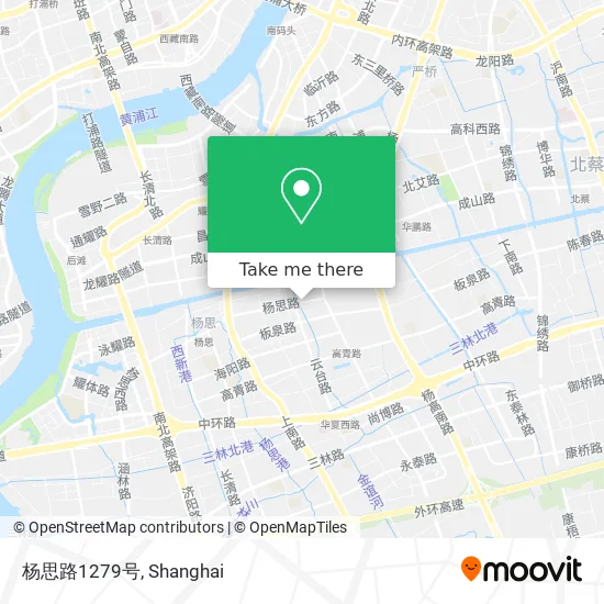 杨思路1279号 map