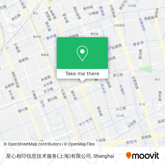 星心相印信息技术服务(上海)有限公司 map